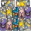 Phone Case for Samsung Galaxy S25 S23 S22 S24 Ultra FE Plus S9 A05 A06 A15 A16 A36 A37 A35 A54 A55 A56 A57 A25 A53 A17 Poster Pokemon GO Pikachu Cover
