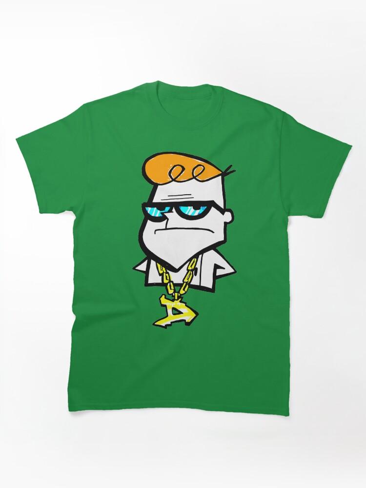 Dexter's Laboratory Dexter from Dexter's Laboratory? wearing a hip hop Gold Chain Classic T-Shirt