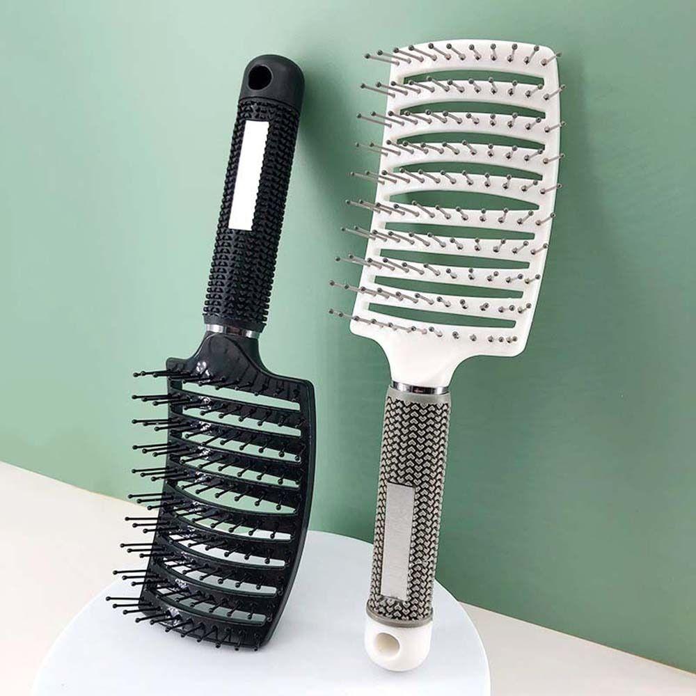 

Hairdressing Beauty Tool Anti-static Fluffy Comb Scalp Massage Comb Hair Styling Tool Hair Brush белый