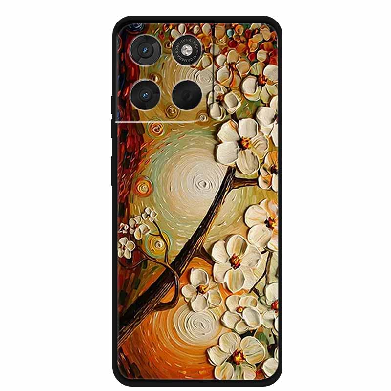 For Motorola Moto G57 Power Case Cute Cat TPU Phone Cover Soft Silicone Case For Moto G57Power Cases Shockproof Coque G 57 Power