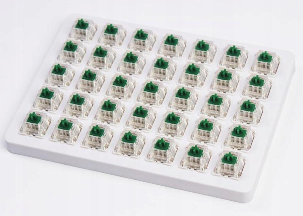 Gateron Green 3.0 Switch PRZEŁĄCZNIK 35szt -do Klawiatury mechanicze Clicky