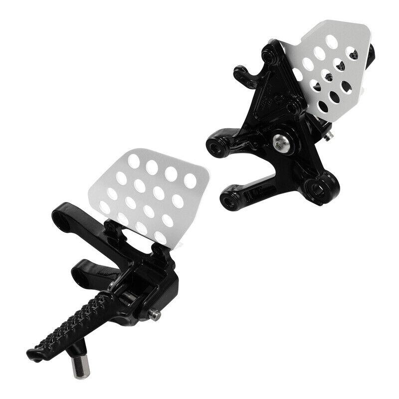 Motorcycle Front Driver Foot Pegs Footrest Bracket For Honda CBR600RR CBR 600RR 2003-2006