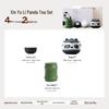 Panda Ceramic Tea Set Gift Box