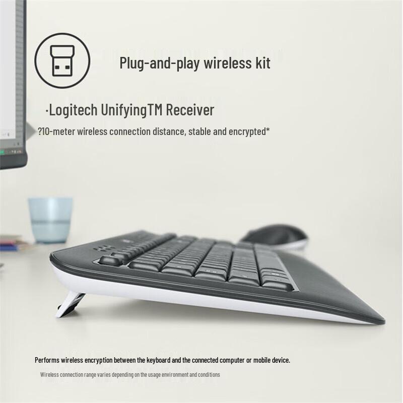 Logitech MK540 Wireless Keyboard and Mouse Combo
