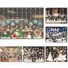 Christmas Decoration Wall Window Glass Xmas Stickers Decal Patch Home Decor