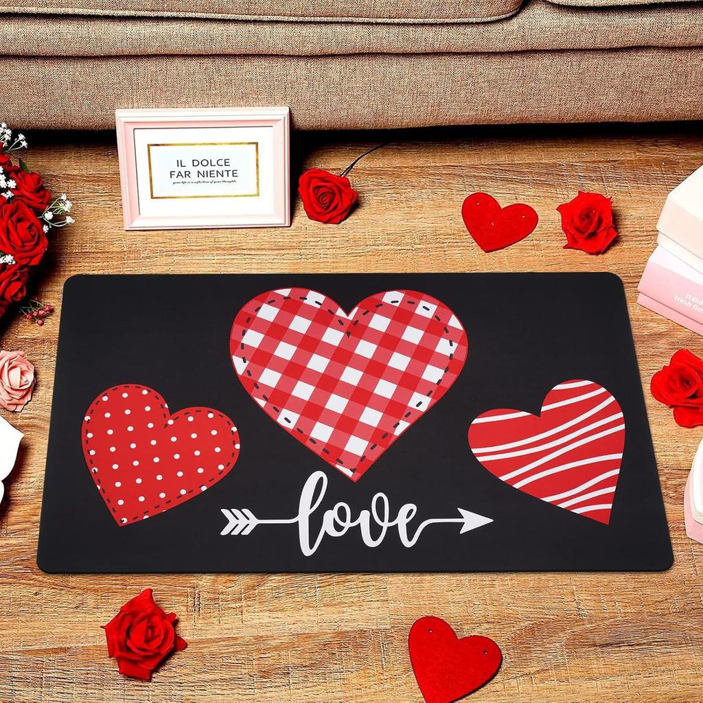 Entrance Door Mat Bathroom Shower Area Absorbent Foot Mat Living Room Bathroom Floor Mat