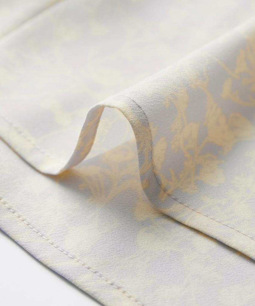 ROPE PICNIC Flower Print Ruffle Coordinate GDE14120 Cream Sub Women's Dress/Link (84)