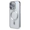 iPhone 14 Pro Case, Electro MagSafe, Silver + Screen Protector