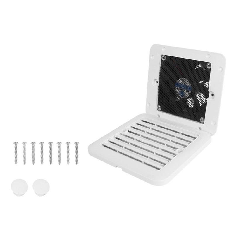 12V Marine Lüfter 4500RPM Schwerlast ABS Abluftventilator für Wohnmobil Boot Yacht Wohnwagen Anhänger Badezimmer Küche