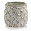 Osłonka ceramiczna kremowa 15 cm do kwiatków szkliwiona 1 szt.