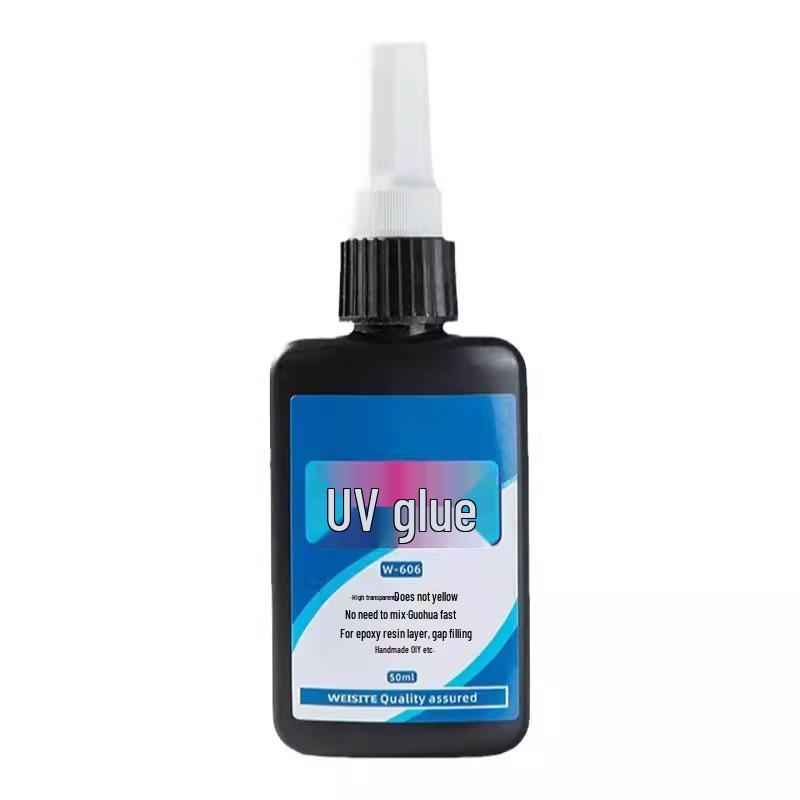 3018 Quick-Dry Transparent UV Glue for Metal & Acrylic - Waterproof Adhesive