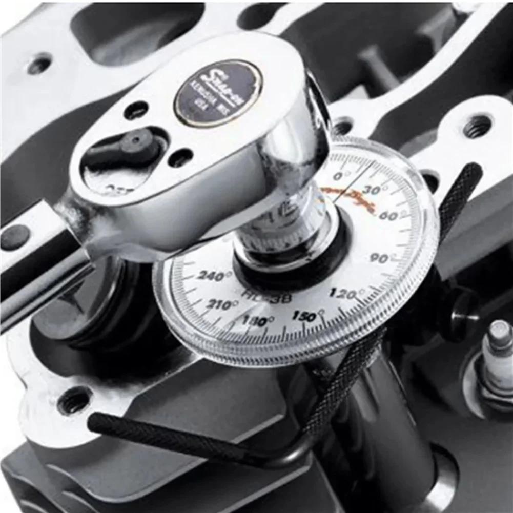 New Angle Torque Gauges Spanner High Hardness Good Toughness Silvering Long Handle Torque Wrench Repairing for Car