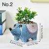 Cute Hedgehog Succulent Pot Ceramic Flower Pot Planter Home Decor Indoor Decoration Desktop Ornaments Bonsai Plant Pot