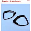 Car Front Fog Lamp Decorative Frame Black For Suzuki Fronx 2024-2025