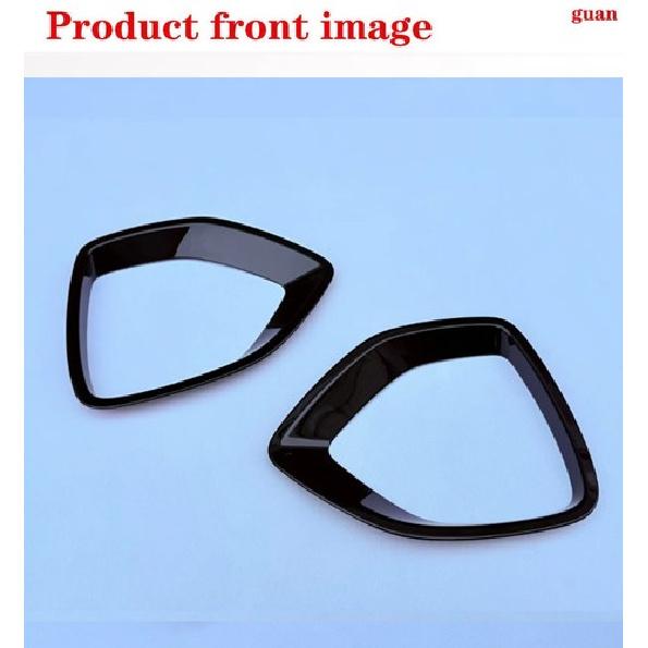 Car Front Fog Lamp Decorative Frame Black For Suzuki Fronx 2024-2025