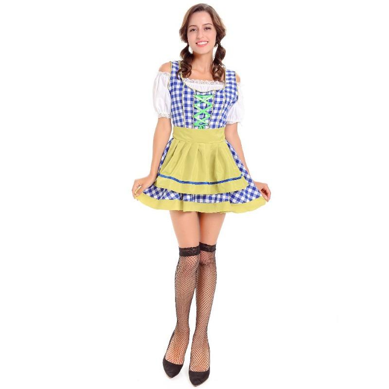 

Сине-зеленая традиционная одежда для пивного фестиваля, высококачественная мюнхенская пивная одежда, одежда для сценических выступлений, одежда для выступлений XL