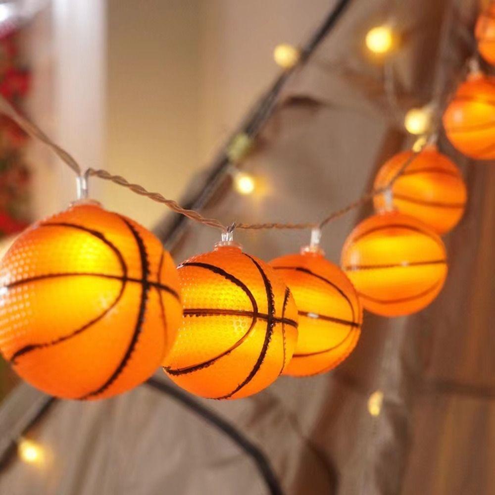 Cloud LED String Lights Waterproof Basketball Decorative Lights Atmosphere Light Outdoor Garden