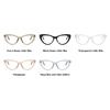 New Vintage Cat Eye Anti-Blue Light Glasses Classic Retro Triangle Frame Women Computer Gaming Eyeglasses Plain Glass Spectacles