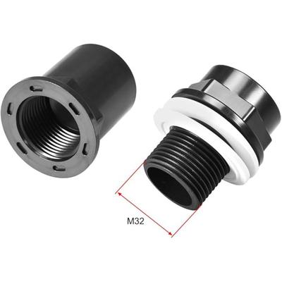 20-50mm PVC trubky Zesílené konektory Konektor pro odvodnění akvária Zahradní odtok UPVC adaptér Vodovodní tvarovky