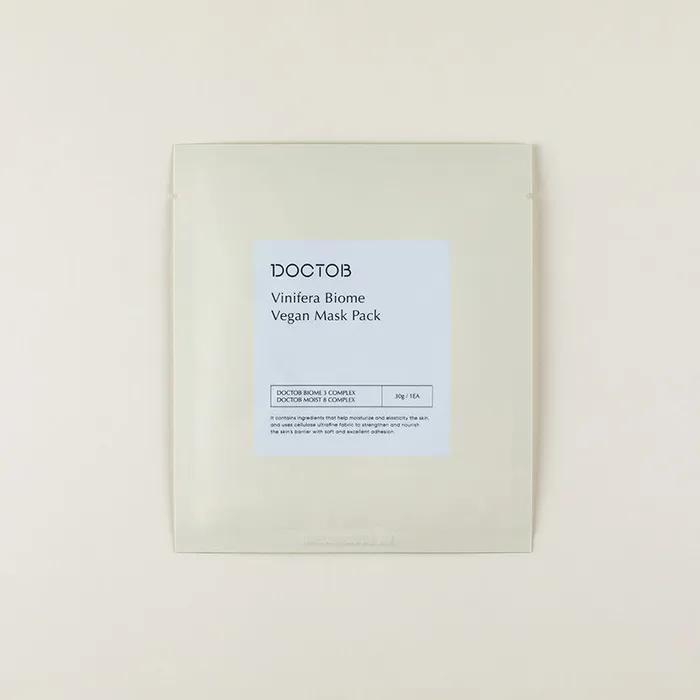 Dr. Tob_Vinifera Biome Vegan Mask Pack 30g x 10 sheets