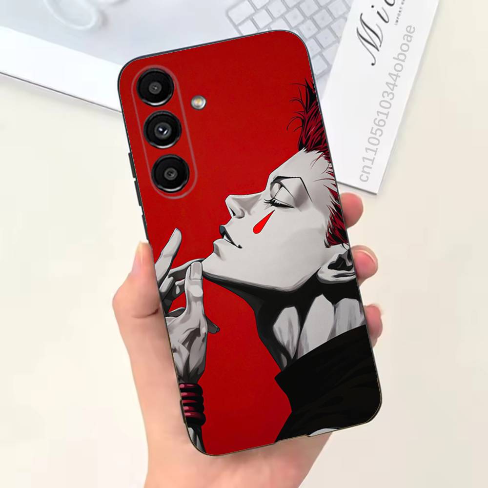 Anime H-Hisoka M-Morow Phone Case For Samsung S25,24,21,22,23,20,S30,Ultra,Plus,Fe,Lite,Note,5G Black Cover