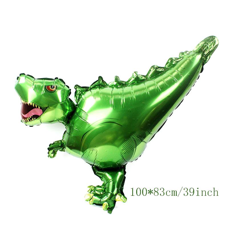Aluminum Foil Walking Dinosaur Balloon Jungle Children'S Animal Birthday Party Decorated Jurassic Dinosaur Toy