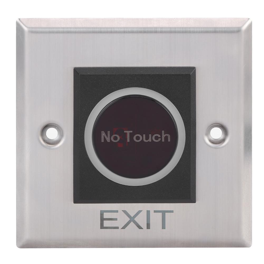 Infrared Sensor Switch NonTouch Access Control System Backlit Button DC12V