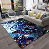3D Luxury Dream Butterfly Flower Carpet Rug for Home Living Room Bedroom Sofa Doormat Decor,Kid Play Area Rug Non-slip Floor Mat