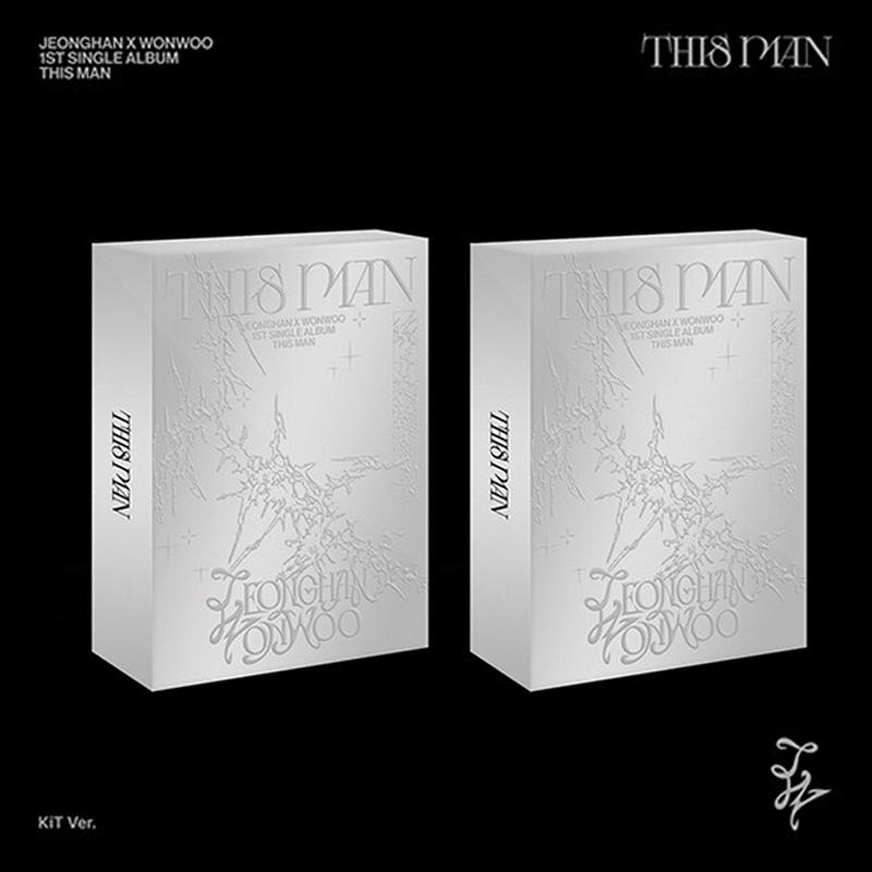 JEONGHAN X WONWOO (SEVENTEEN)  1st Single Album ‘THIS MAN’ KiT Ver.