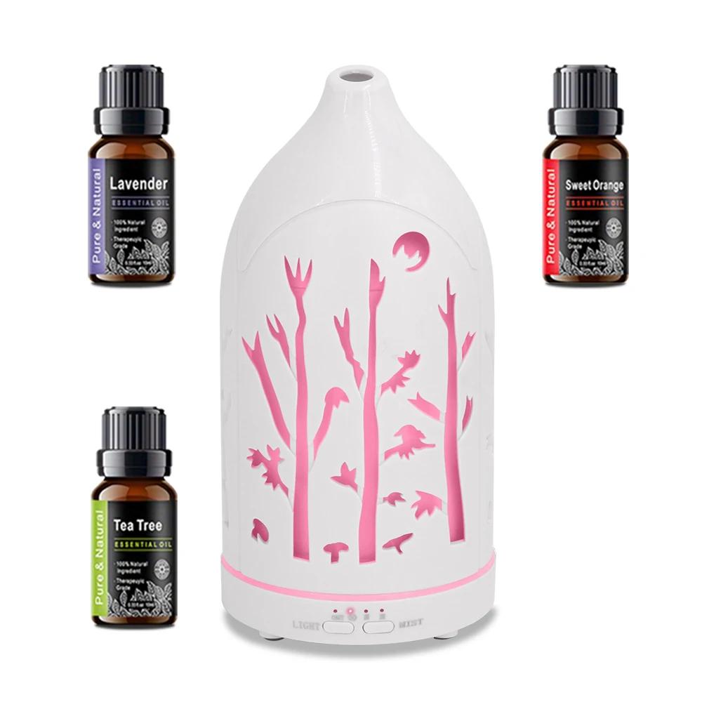 Aromatherapy Diffuser  Auto Shut Off, Ultra Quiet & 3  Oils  Ideal Gift for Home & Wellness