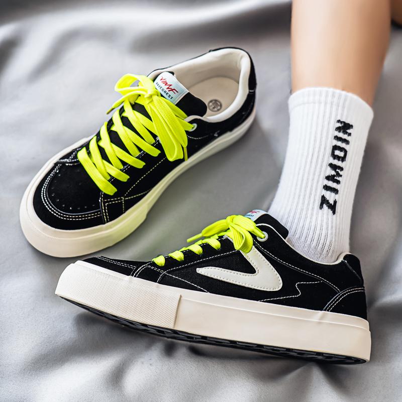 2026 New Fashionable and Versatile Casual Sports Lightweight and Comfortable Low Top Board Shoes Quality Thick Bottom Trend