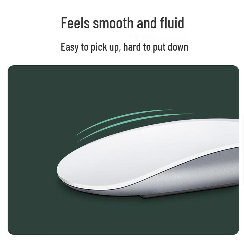 Soying Wireless Bluetooth Touch Mouse for iPad & MacBook