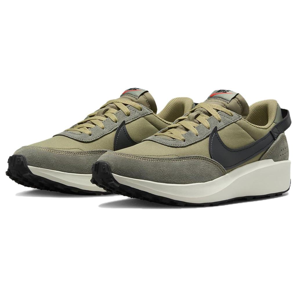 Nike Waffle Debut SE Neutral Olive Dark Stucco Men Sneakers Green Sea-Glass Dark-Smoke-Grey FJ4196-200