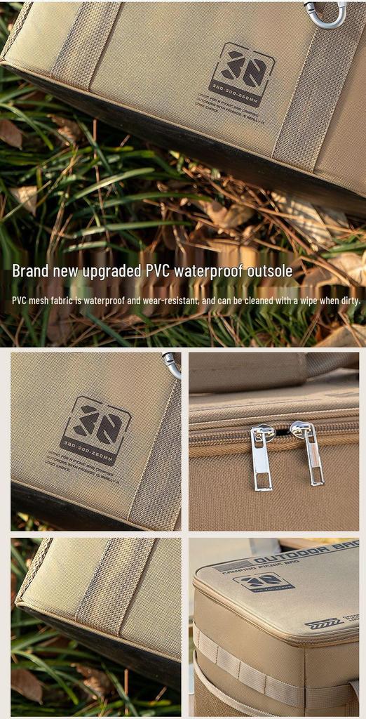 Camping Gear & Cookware Outdoor Storage Bag - Large Capacity Wilderness Tactical Box