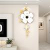 Modern Wall Clock Living Room Silent Wall Clocks Creative Flower Wall Decoration Ornament Clocks for Bedroom Modern Large Decor