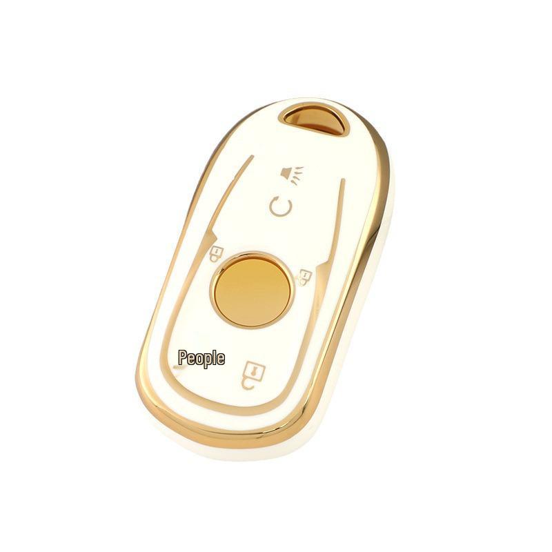 TPU Electroplated Key Case for Buick Envision, LaCrosse, Regal, GL8, GL6