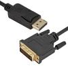1.8m DisplayPort to DVI 24+1 HD Adapter Cable