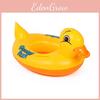 Wholesale Inflatable Swimming Ring For Kids Cute Yellow Duck Swim Seat Ring