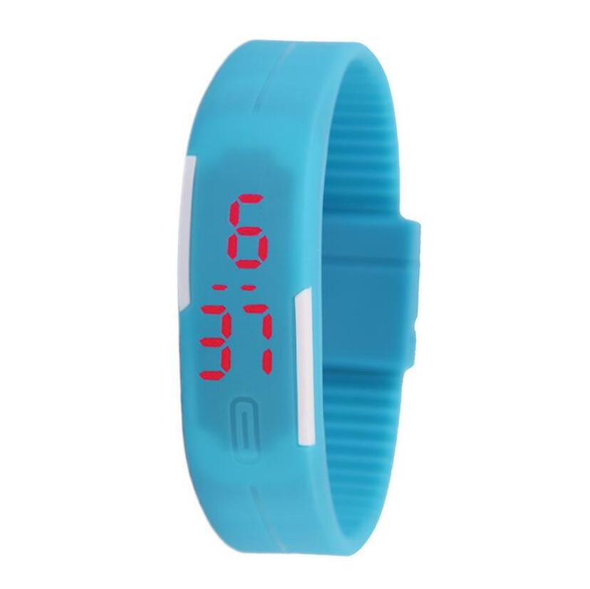 Waterproof Wrist WatchSports Casual Silicone Digital LED Bracelet Lovers Watch Reloj De Pulsera
