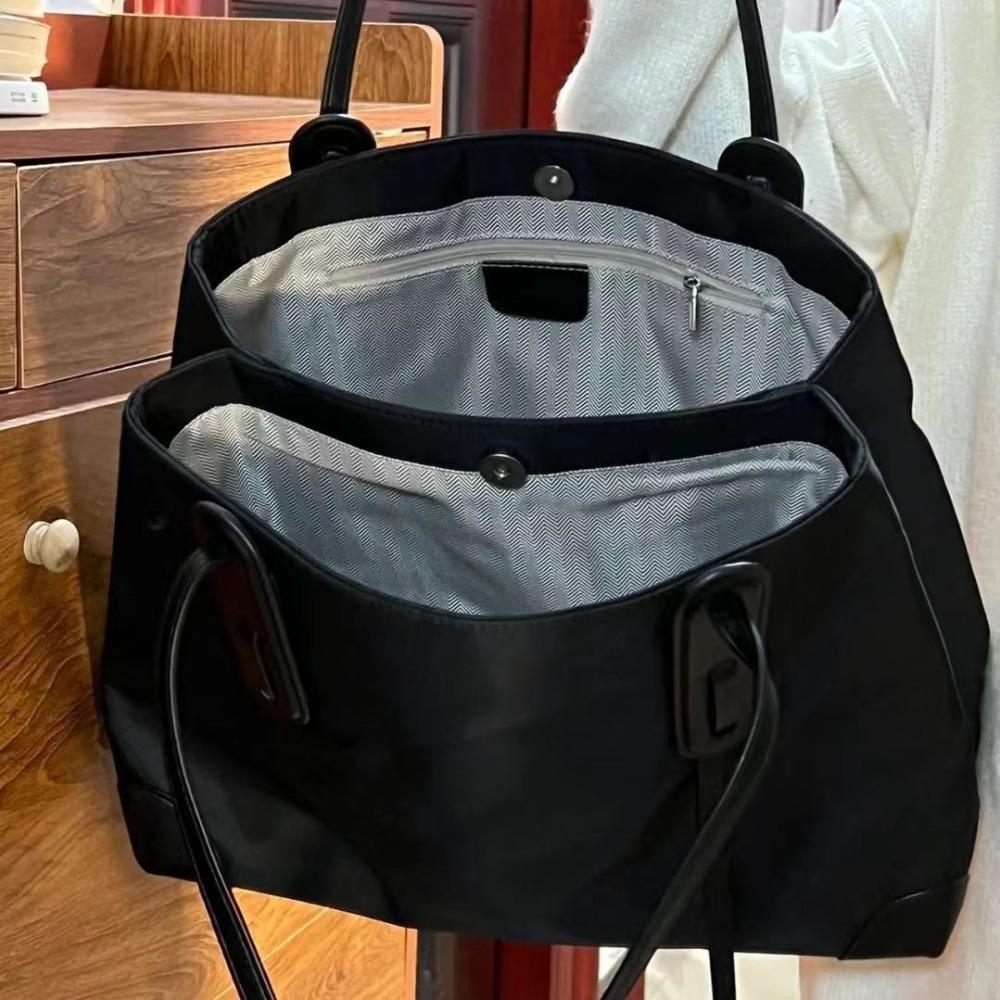 Dai Yi Women's Bag, Tote Large Bag Women's 2022 New Nylon Bag Shoulder Crossbody Bag Large Capacity Casual Handbag