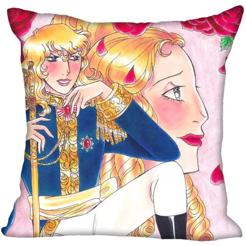 Anime The Rose of Versailles Pillow Cover Bedroom Home Office Decorative Pillowcase Square Zipper Pillow Cases Eco-Friendly 0406