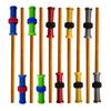 1/10Pcs Nut Decompression Pencil Stress Relief Threaded Pencil Kids Adults Students School Work Anxiety Relief Silent Calming Rotating Nut
