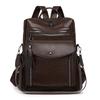 Women's Backpack Color Contrast Outdoor Travel Backpack Dual-use Shoulder Bag