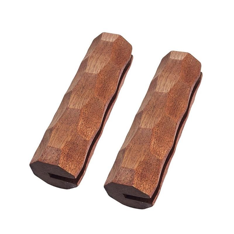 

2pcs Heatproof Baking Tray Handle Universal Solid Wood Grills Pans Insulated Grip for Baking and Roasting Enthusiasts
