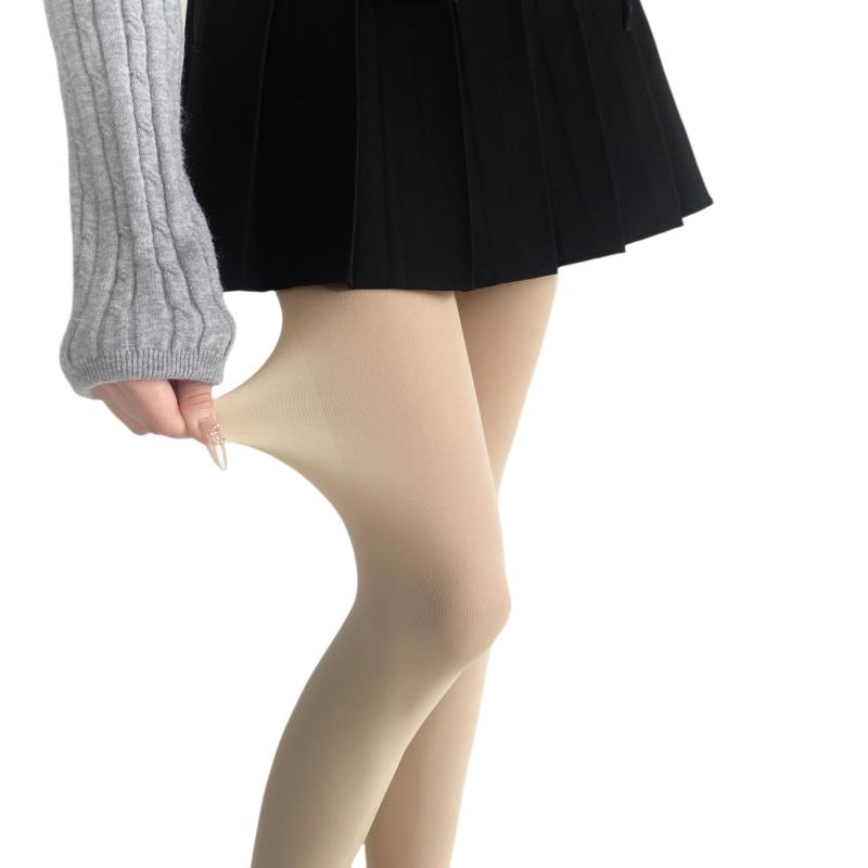 New Spring Women's 80D Denier Velvet Opaque Tights Ladies Colorful Tights Stretch Pantyhose Dressing Dopamine Colors