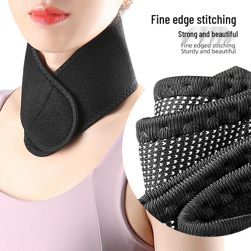 Magnetic Windproof Neck Protector: Warm, Soft Fiber Cloth Neck Warmer & Brace
