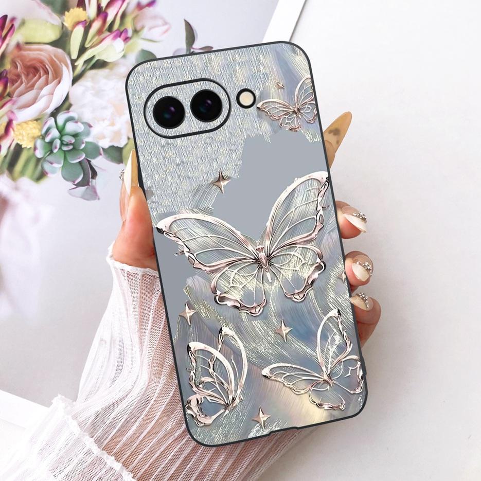 Für Google Pixel 9 Pro Hülle Niedlicher Löwe Mode Bemalte Abdeckung Weiche TPU Handyhülle Für Google Pixel 9A Pixel9 Pro Rückseite Fundas