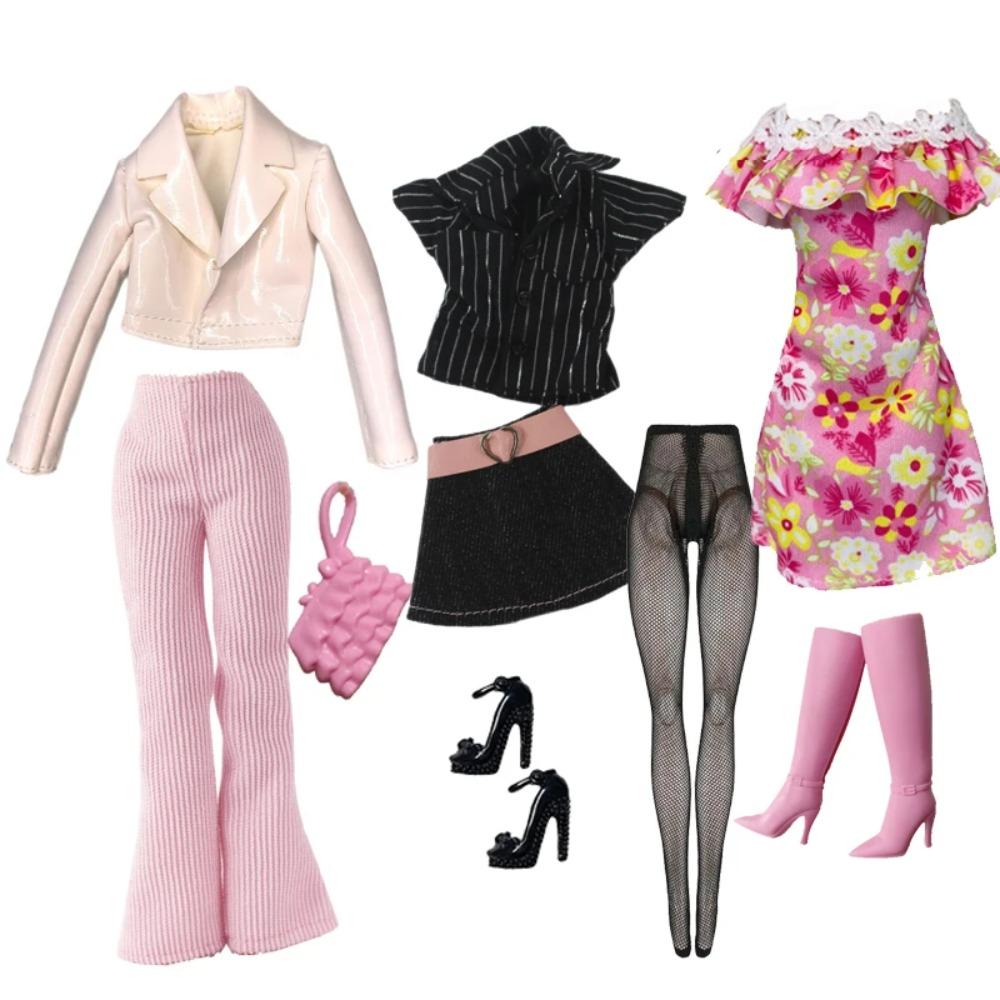 Doll Clothes Deluxe Fashion Pack Tea TIME Black & RED Classic Set for 11.5” Doll