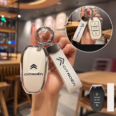 TPU Auto Schlüsselanhänger Hülle Schutzhülle Fob Für C1 C2 C4 C6 C3-XR Picasso Grand DS3 DS5 Auto Zubehör