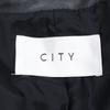 CITY 207352005 Lambskin Double Riders Jacket O blackUsed